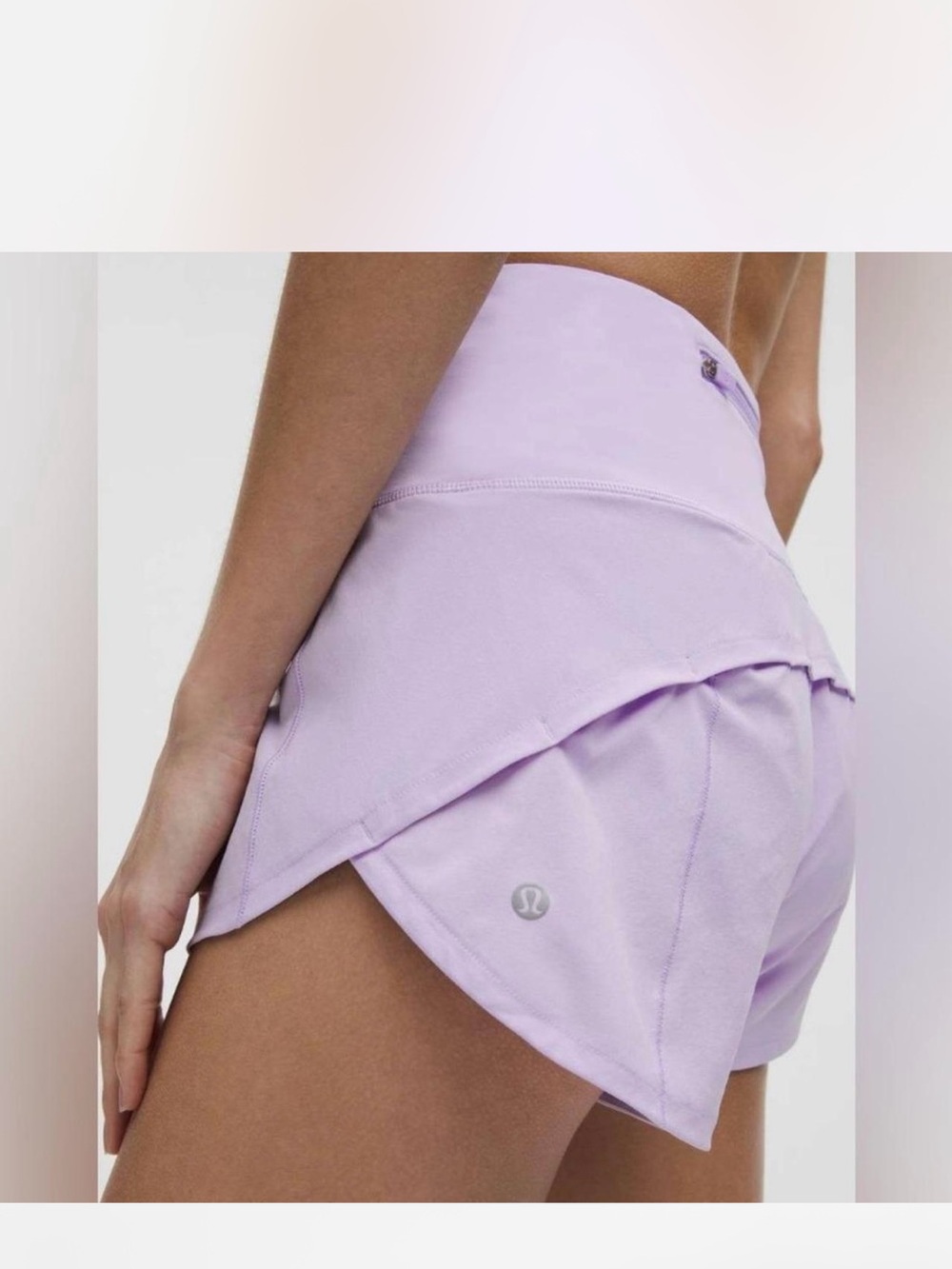 lululemon athletica Lavender Layered Skort Shorts